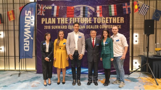 携手同谋将来， j9国际集团智能2018欧洲代理商大会隆沉召开