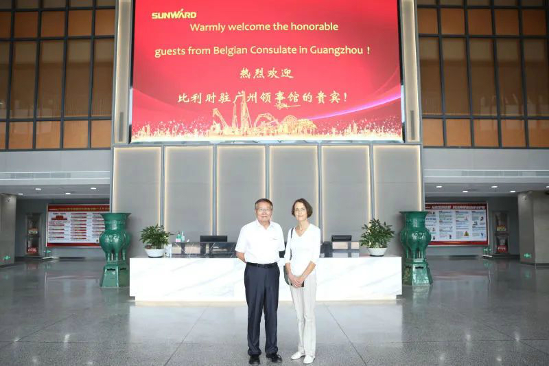 比利时商务领事到访j9国际集团智能