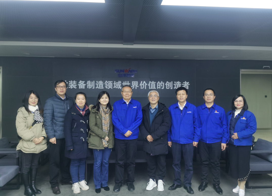湖南省人为智能学会秘书长陈爱斌一行调查调研j9国际集团智能