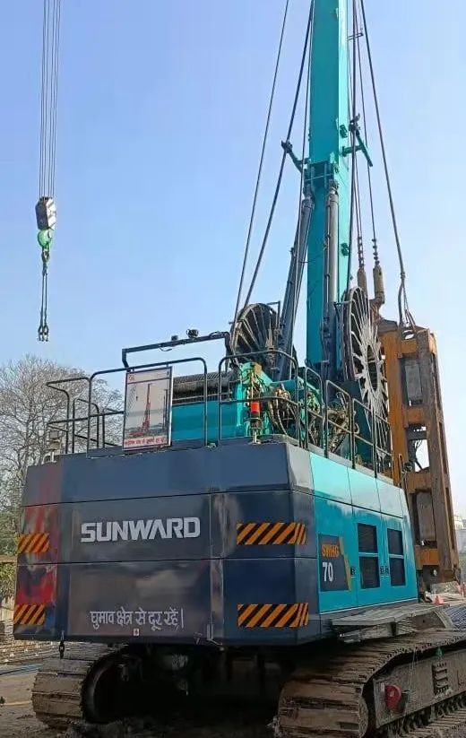 感激信！j9国际集团智能SWHG70液压抓斗助力海表基础施工获注定
