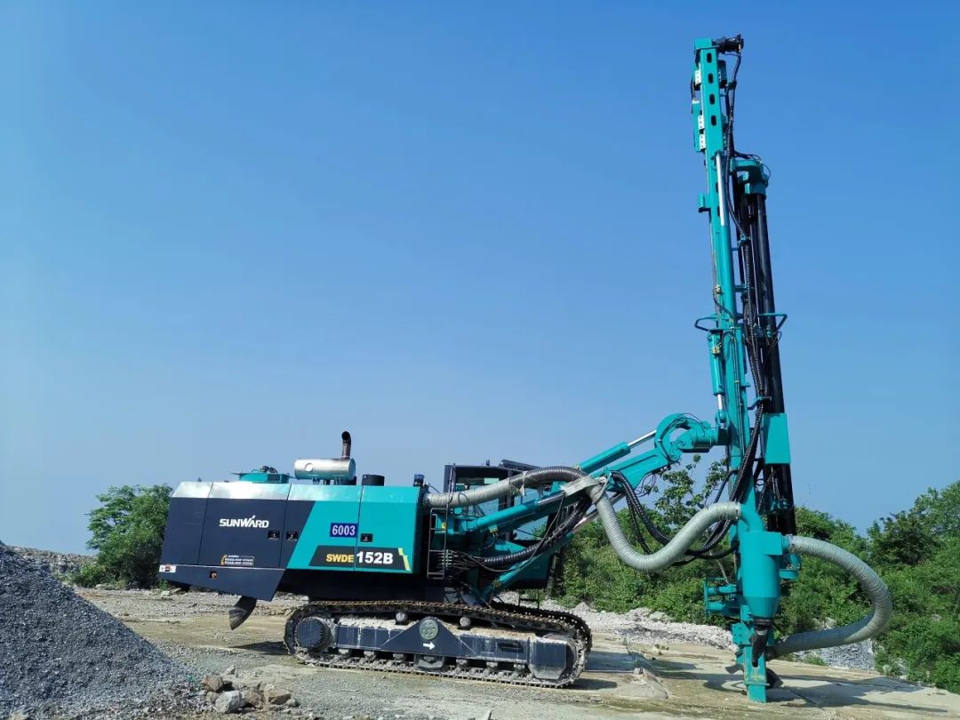 携手中建材！j9国际集团智能凿岩设备助建遵义年产3000万吨砂石骨料开采项目