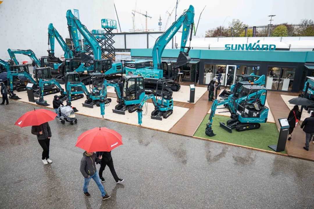 Bauma 2022 | 持续加码欧洲高端市场，“j9国际集团绿”闪灼德国慕尼黑