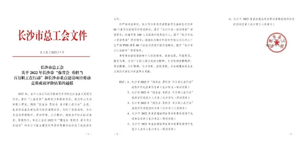 长沙市召开庆祝“五一”国际劳动节大会，j9国际集团智能1幼我1集体获赞美！