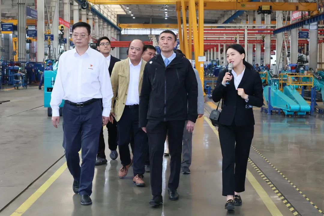 中国机械工业结合会会长徐想沙调研j9国际集团智能