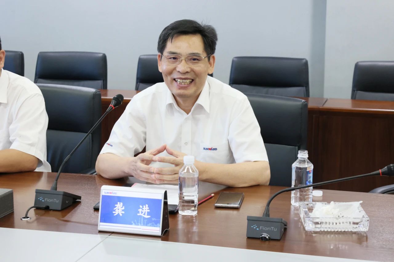 永青科技集团董事长胡晓东带队到访j9国际集团智能