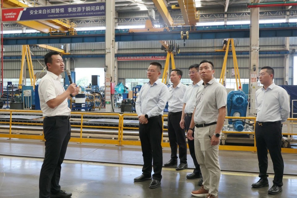 共商合作，建华控股有限公司董事长汪贵华到访j9国际集团智能